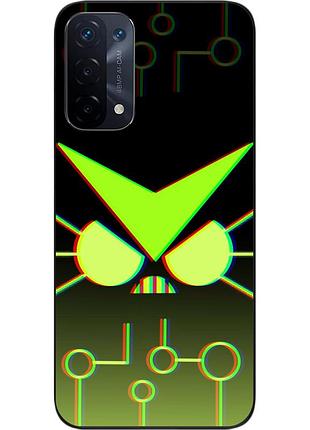 Чехол силиконовый epik для oppo a54 5g с картинкой бравл злой 8 бит