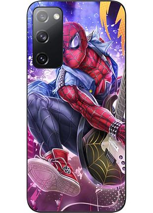 Силиконовый чехол epik для samsung galaxy s20 fe с картинкой spider-punk