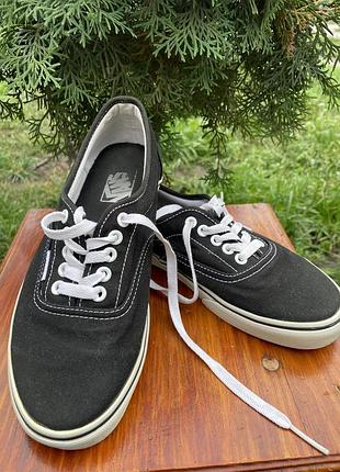 Оригінальні vans у  чорному кольорі / унісекс
