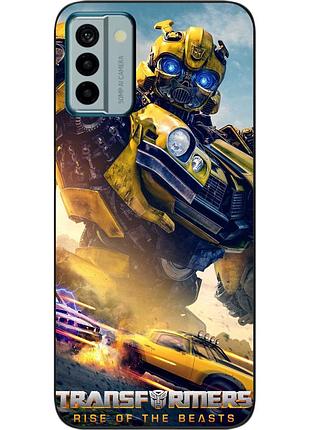 Силіконовий чохол epik для nokia g22 з картинкою бамблбі трансформери