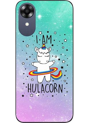 Силиконовый чехол epik для oppo a17k с картинкой единорог