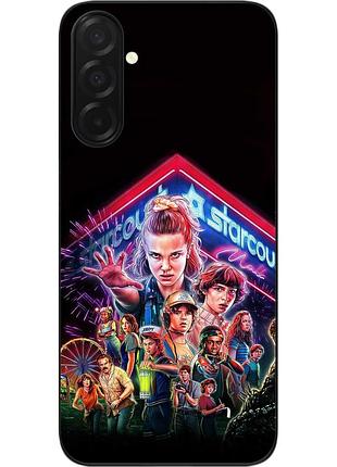 Силиконовый чехол epik для samsung galaxy a57 с принтом stranger things команда