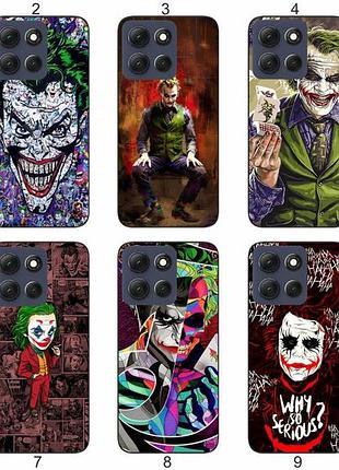 Силиконовый чехол joker джокер harley quinn харли квин для motorola g86 5g харизма и защита