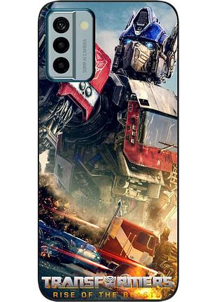 Силіконовий чохол epik для nokia g22 з картинкою оптимус прайм трансформери