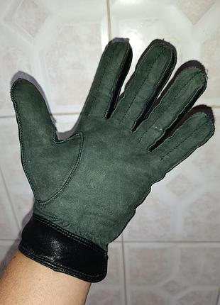 Стильні шкіряні рукавички gap 3