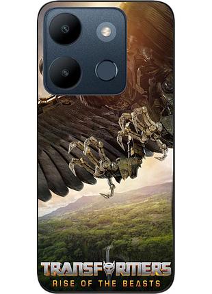 Силіконовий чохол epik для infinix smart 7 з картинкою ейрейзор трансформери звероботи