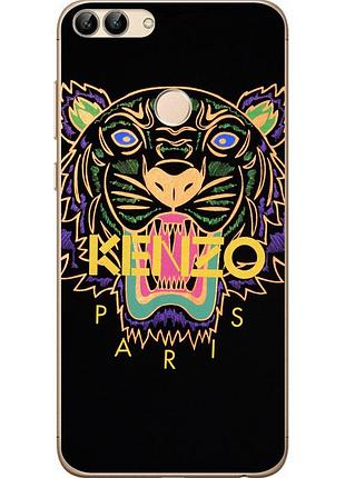 Силіконовий чохол для huawei p smart з картинкою kenzo