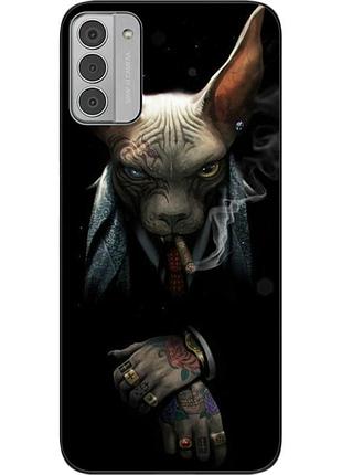 Силіконовий чохол epik для nokia g42 з картинкою кіт бос