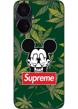 Оригинальный чехол epik для realme 10 pro plus с картинкой микки supreme