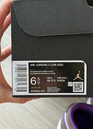 Air jordan 1 dunk low, 38 розмір 8