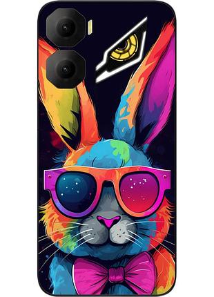 Чехол силиконовый epik для zte nubia neo 3 5g с картинкой радужный кролик