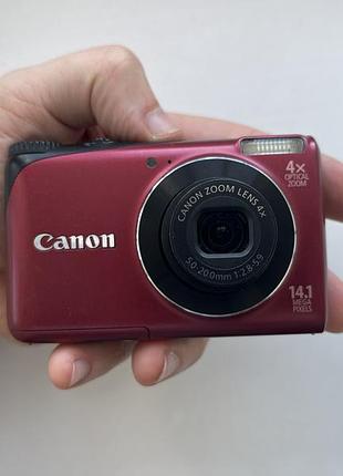 Цифровой фотоаппарат 2000x стильна камера canon powershot a2200 hd 14.1 mp бордо