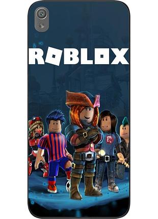 Бампер силіконовий чохол для sony xperia xa з картинкою roblox