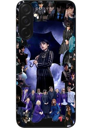 Чехол силиконовый epik для samsung galaxy a27 5g с картинкой wednesday академия
