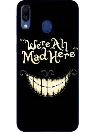 Оригинальный чехол накладка для samsung galaxy a30 2019 a305f с картинкой улыбка