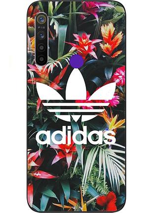 Силіконовий чохол для realme c3 з картинкою adidas