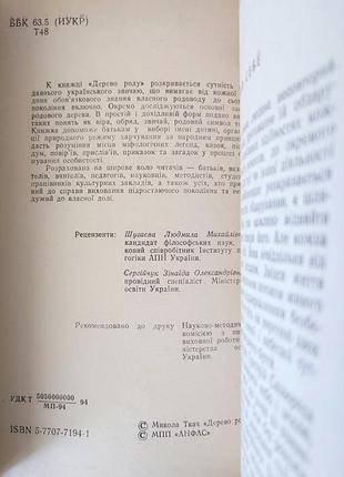 Ткач микола. дерево роду. 3