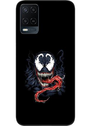 Силиконовый чехол для oppo a54 с картинкой веном