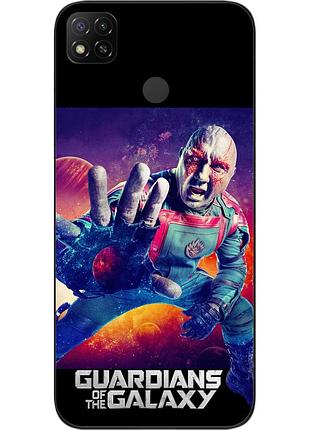Силиконовый чехол epik для xiaomi redmi 9c с картинкой дракс разрушитель