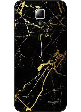 Силіконовий чохол бампер для lenovo a536 з картинкою мармур