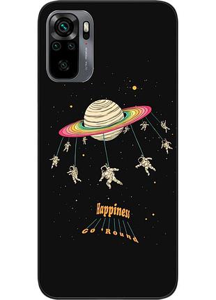 Силіконовий чохол бампер для xiaomi redmi note 10s з картинкою карусель