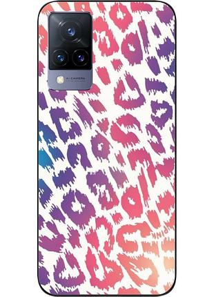 Силиконовый чехол epik для vivo v21 с картинкой леопардовый принт