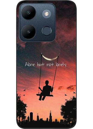 Чохол силіконовий epik для infinix smart 7 з картинкою напис