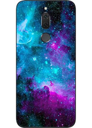 Чехол силиконовый для huawei mate 10 lite с картинкой космос