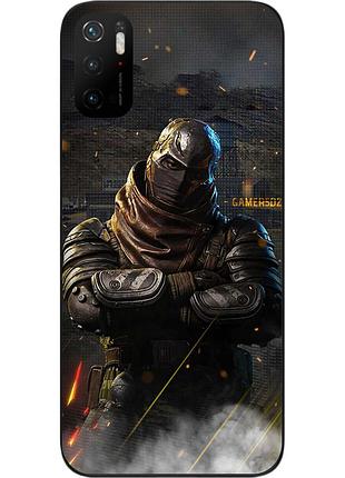 Чехол силиконовый epik для xiaomi poco m3 pro с картинкой call of duty nikto никто