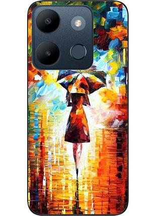 Силіконовий чохол epik для infinix smart 7 з картинкою прогулянка