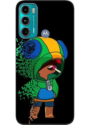 Чохол силіконовий epik для motorola moto g60 з картинкою бравл леон