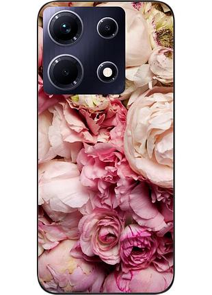 Чохол силіконовий epik для infinix note 30 4g (x6833b) з картинкою півонії