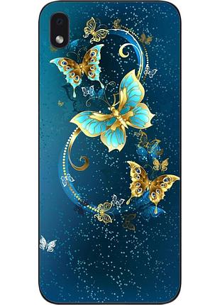 Оригінальний чохол для samsung galaxy a01 core a013f з картинкою метелики