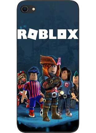 Бампер силіконовий чохол для iphone 7 з картинкою roblox