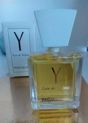 Y yves saint laurent винтаж миниатюра 7,5мл