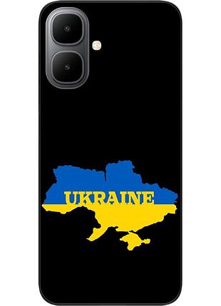 Силіконовий чохол epik для infinix smart 10 (x6725) з принтом мапа