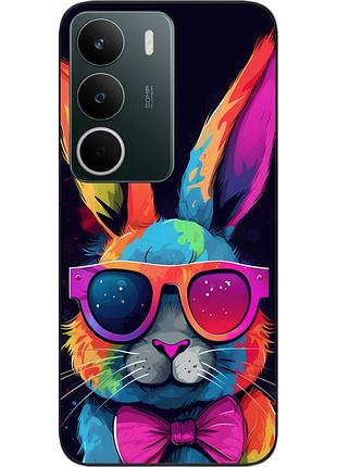 Чохол силіконовий epik для realme c71 4g з принтом райдужний кролик