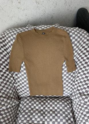 Джемпер uniqlo 100% шерсть
