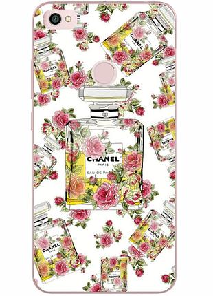 Силіконовий чохол з малюнком для xiaomi redmi note 5a prime парфум