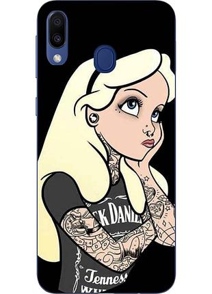 Бампер силиконовый чехол для samsung galaxy a30 2019 a305f с картинкой золушка