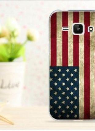 Оригінальний чохол бампер для samsung galaxy моделі j120 j1 2016 американський прапор