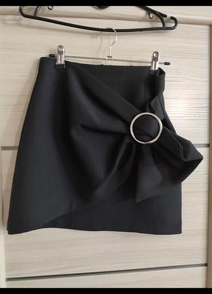 Юбка zara с красивым декором 2
