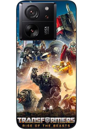 Силиконовый чехол epik для xiaomi 13t с картинкой трансформеры