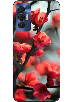 Силіконовий чохол для tecno spark 8p з картинкою