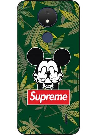 Оригінальний чохол epik для nokia c21 з картинкою мікі supreme