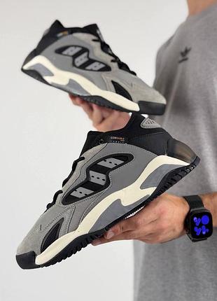 Мужские кроссовки adidas streetball 2.0 grey black beige