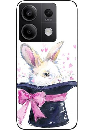 Чехол силиконовый epik для xiaomi redmi note 13 5g с картинкой кролик