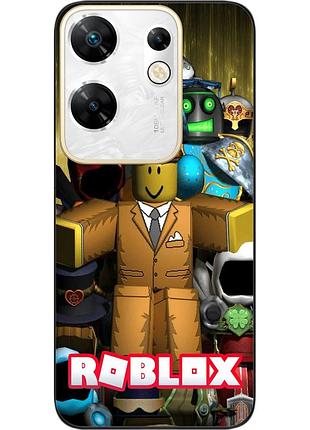 Силіконовий чохол бампер epik для infinix zero 30 4g з картинкою роблокс скін