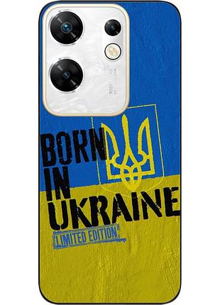 Силиконовый чехол epik для infinix zero 30 4g с картинкой рожден в украине