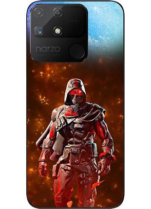 Чехол силиконовый epik для realme narzo 50a с картинкой call of duty